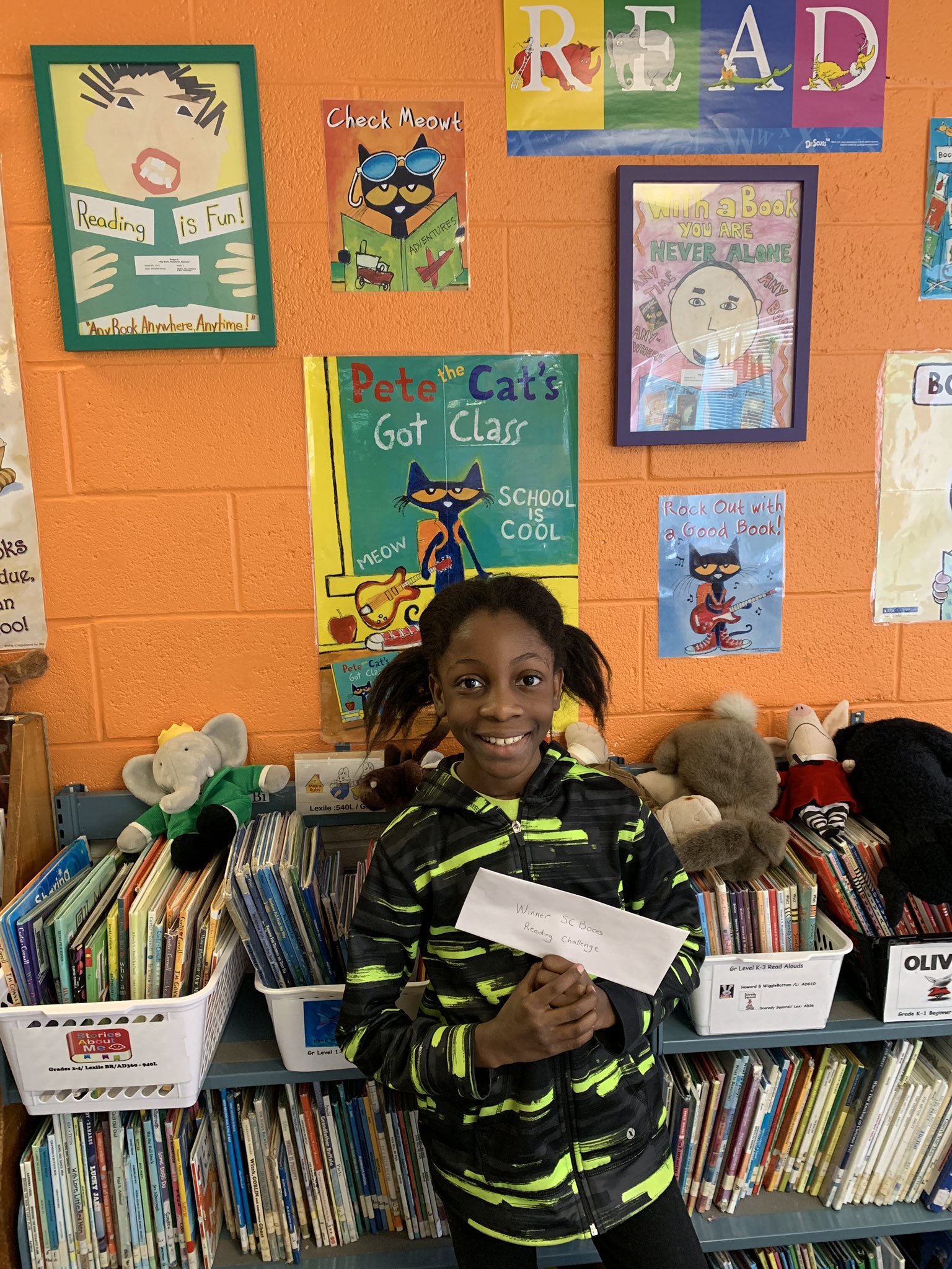 Kamsiyonna Dim is February's Cross County Reading Challenge Winner ...