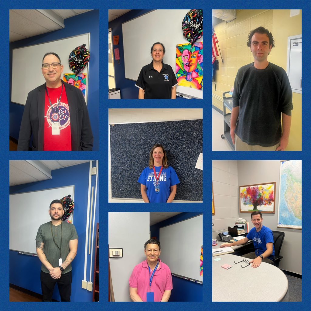 a collage of staff members who have been named September shoutouts